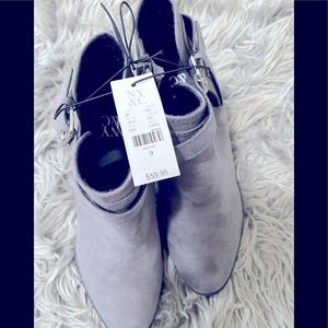 Grey boots
